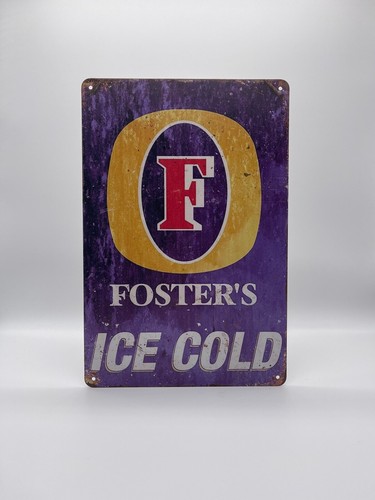 Blechschild ice cold - blechschild, foster´s